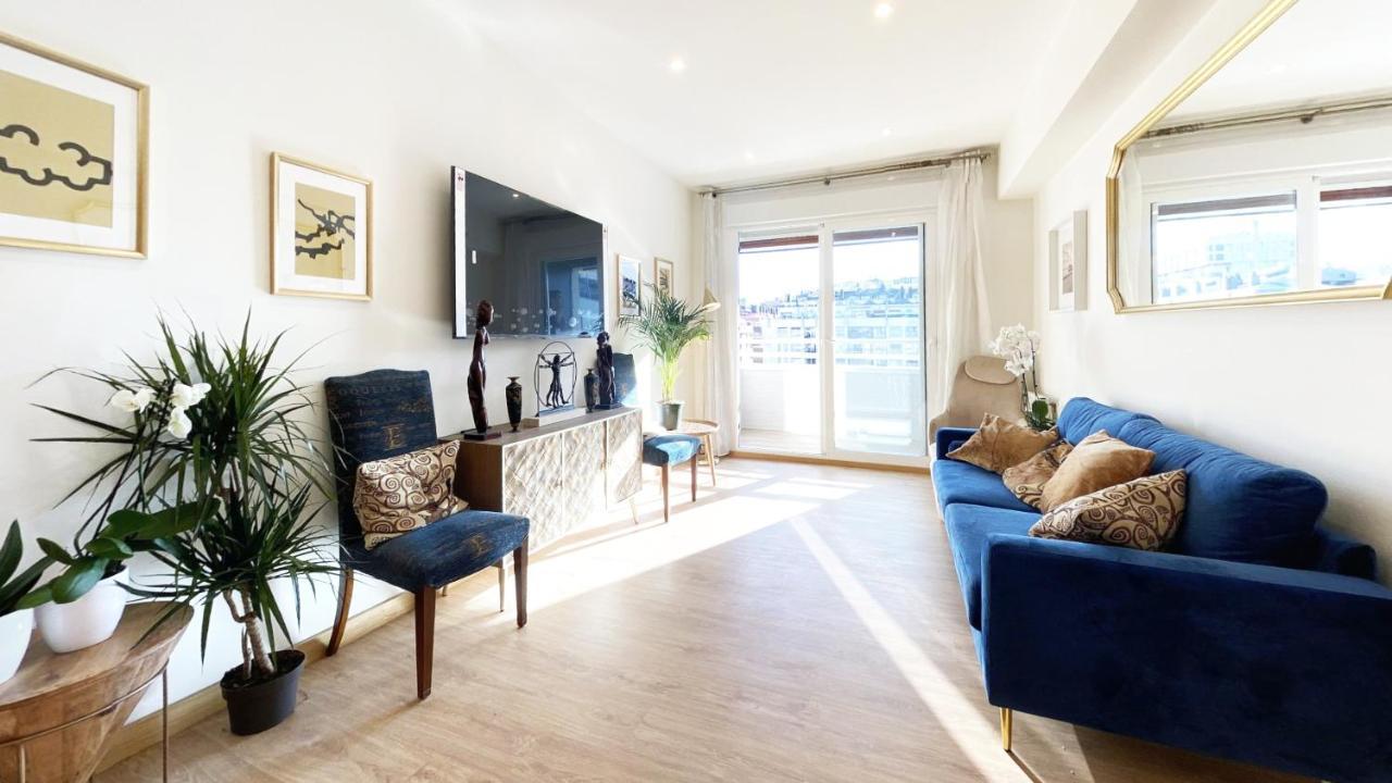 Paradise Luxurious Flat, Free Parking, 3 Double Rooms, Terrace, Jacuzzi, Fully Renovated San Sebastián Eksteriør bilde
