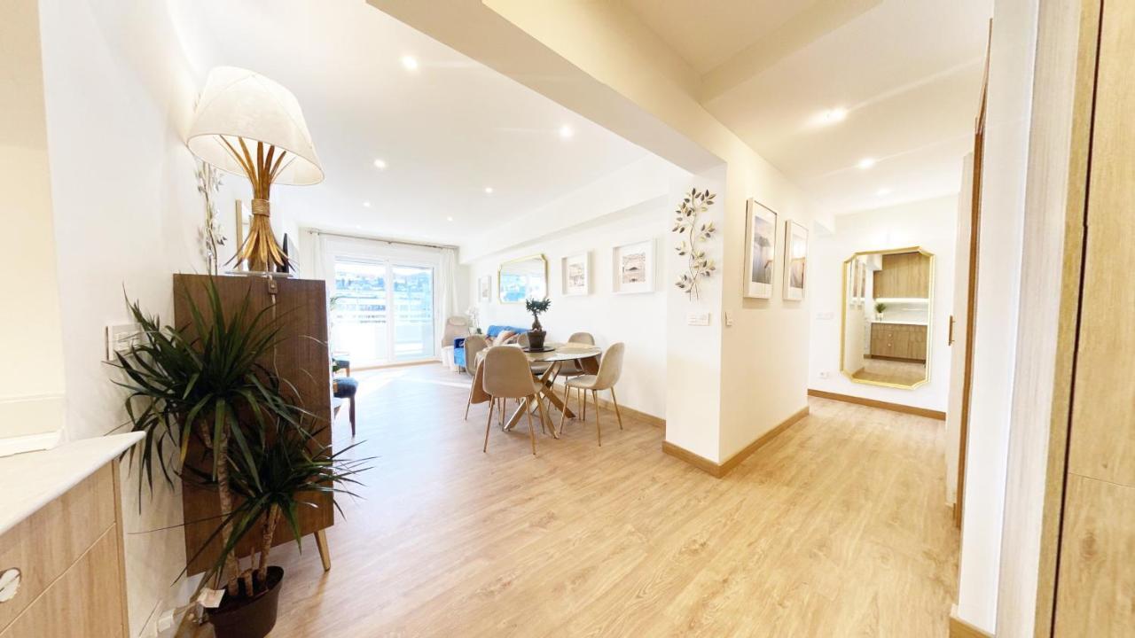 Paradise Luxurious Flat, Free Parking, 3 Double Rooms, Terrace, Jacuzzi, Fully Renovated San Sebastián Eksteriør bilde